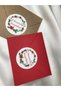 Welcome to Our Henna Sticker Wreath Round Matte Sticker 4 Cm (40 PCS)