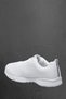 Black-White Women's/Men's Unisex Daily Comfort Sneakers - 5