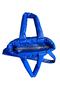 Women's Bag Shiny Cobalt Blue - Piccolo Quadrato - Waterproof Puff Fabric - 3