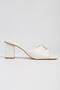 ®| PC-53123- 3829 White-Women's Thick Heeled Slippers