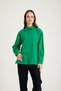 Basic Poplin Yeşil Gömlek - 6