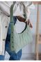 Women's Mint Green Hand and Shoulder Bag - 3