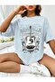 Women's Music City Printed Oversize T-shirt