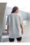 Women's USA New York Printed Oversize T-shirt - 2