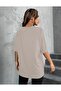 Women's USA New York Printed Oversize T-shirt - 2