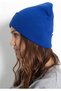Classic Sports Beret Knitwear Beret Unisex Non-Embroidery Beret Plain Beret Unisex Beret Plain Classic Beret Cobalt Blue - 4