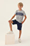 Boy's T-shirt-shorts Set