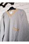 100% raw cotton, lycra-free, WINTER- spring raised, long sleeved, father's pajama set - 5