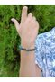 Azurite and Smoke Quartz Aventurine Stone - Certified Health and Healing Talisman Bracelet Natural Stone - 2