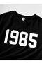 Children's 1985 Printed Top and Bottom Set Cotton Shorts T-Shirt Set - 2