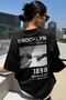 Unisex 1898 Brooklyn Printed Design T-shirt - 3