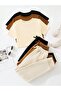 Children's Solid Color Top and Bottom Set Cotton T-Shirt Tracksuit Set - 2