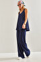 Women's Indigo Basic Top and Bottom Set 60111068