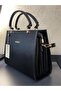 Special Color Konbin Leather Handbag Designed as Hand and Arm Bag ARM.355.SY - 5