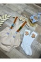 Red Skin Concept Baby Boy 1 Year Birthday Salopet Bow Tie Coco Set - 2