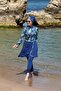 Pareo Model Design Closed Hijab Swimsuit with Tights 22922294 - 4
