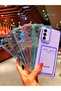 Clear Silicone Case with Card Pocket for Samsung Galaxy A54 - 6
