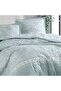 Clasy Double 4 Seasons Quilted Duvet Cover Set Devlin Mint - 2