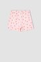 Girl's Cotton Short Sleeve Shorts Pajama Set - 7