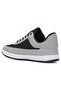 Casual Men's Ice Grey Black Sneakers Lace-Up Stitched Lightweight Comfortable Walking Sneakers 014 - 3