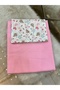 100% Cotton Double Elasticless Sheet and Pillow Set - 4