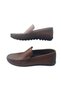 Yilmaz Men's Brown Leather Oropedic Sole Daily Stylish Shoes - 3