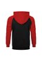 Megadeth Cryptic Writings 1997 Red Color Raglan Sleeve Hooded Sweatshirt - 2