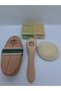 Organic Face Scrub Aloe Vera Rice Soap Horsehair Body and Face Brush Set 2 - 2