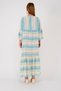 WOMEN'S AUTHENTIC RAW COTTON WOVEN LONG DRESS - 7