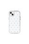 iPhone 14 Compatible Case Solitaire Patterned Solitaire Case Transparent