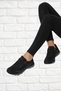 Black Women's Men's Unisex Daily Casual Sneaker Sports Shoes