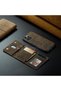 Apple iPhone 11 Compatible Leather Phone Case with Detachable Wallet Dark Brown - 9