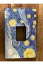 Van Gogh Starry Night Themed Handmade Wooden Handkerchief Box - 3