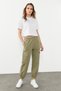 Cargo Pocket Trousers with Elastic Legs