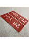 Decorative Apartment Door Number Plexi - Number 98 - 4