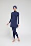 Closed Hijab Swimsuit with Tights 2220 - 4