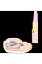 Imported Luxury Ball Model Girl with Bag Heart Notepad with Cover Lipstick Heart Pattern Ballpoint Pen Set - 3
