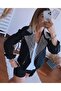 Women's Drop Detailed Denim Jacket New Season Make up the Difference - 2