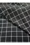 Metrelik Polar Fabric Plaid Polar Fabric Checked Black and White Quality Polar