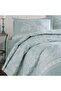 Clasy Double 4 Seasons Quilted Duvet Cover Set Devlin Mint - 3