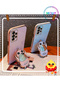 Water Green Cute Duck Stand Edge Gold Detailed Luxury Silicone Case for Samsung Galaxy A33 - 3
