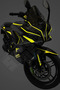 مجموعة ملصقات كاملة مخصصة من Bajaj Pulsar Rs 200
