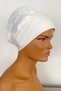 Ready Turban Bonnet Knitted Fabric Banded Hijab Bonnet Hijab Women's Bonnet Cream - 2