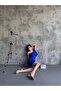 Women's One Shoulder Ruffle Detailed Mini Dress Cobalt Blue - 6
