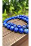 Lapis Lazuli Natural Stone Bracelet AAA+ Quality - 5