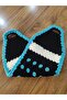 Hand Knitted Black Dowry Daily Long Bath Loofah - 7