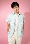 Modern Fit Printed Short Sleeve 100% Cotton Shirt Y3260az22hs - 3