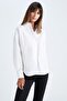 Oversize Fit Long Sleeve Poplin 100% Cotton Shirt T8735az22au - 3