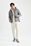 Fit Slim Fit Hooded Puffer Coat - 2