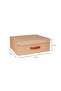 Jute Covered Closet Laundry Toy Organizer Folding Storage Box 48X40X19 - 4